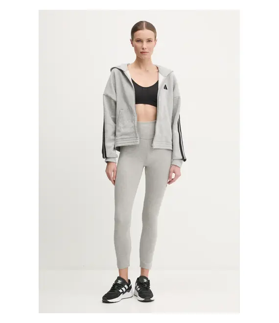Κολάν adidas Essentials χρώμα: γκρι, JH1183