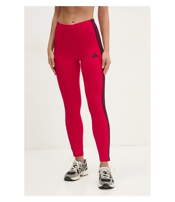 Κολάν adidas Essentials χρώμα: κόκκινο, JE0078