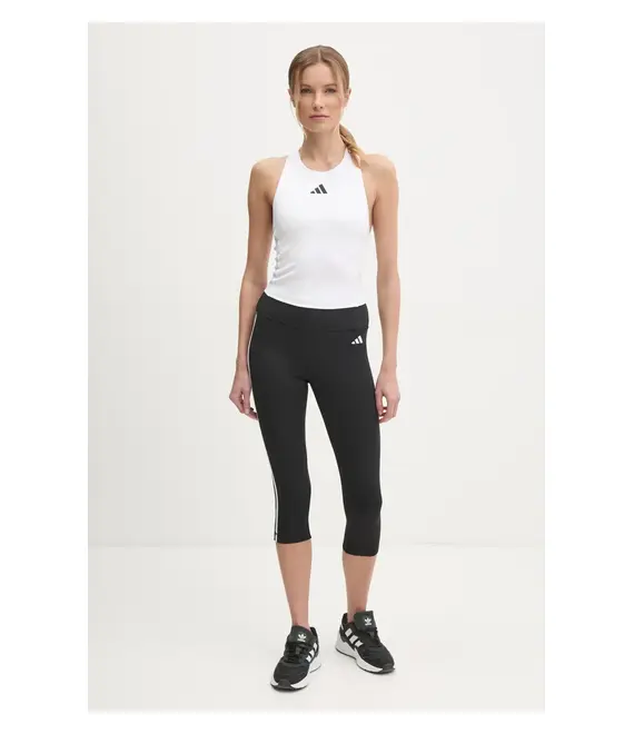 Κολάν προπόνησης adidas Performance 3-Stripes χρώμα: μαύρο, HT5437