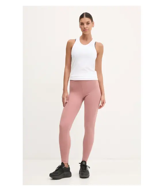Κολάν γιόγκα adidas Performance All Me Essentials χρώμα: ροζ, JN6877