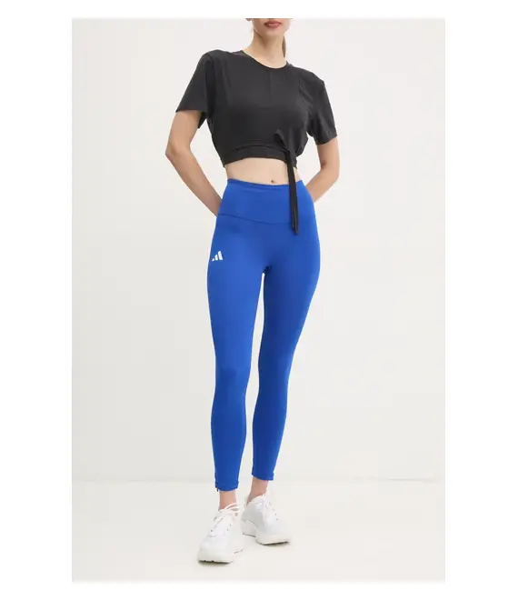 Κολάν για τρέξιμο adidas Performance Adizero Essentials χρώμα: μπλε, IT1471
