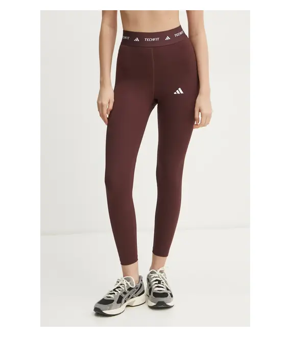 Κολάν προπόνησης adidas Performance Techfit χρώμα: μπορντό, JI5550