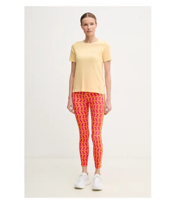 Κολάν προπόνησης adidas Performance x Farm Rio χρώμα: πορτοκαλί, JD6311