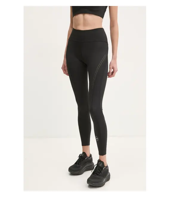 Κολάν προπόνησης adidas by Stella McCartney TruePurpose Optime χρώμα: μαύρο, JF3796