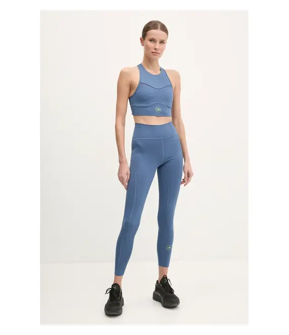 Κολάν προπόνησης adidas by Stella McCartney TruePurpose Optime χρώμα: μπλε, JJ0128