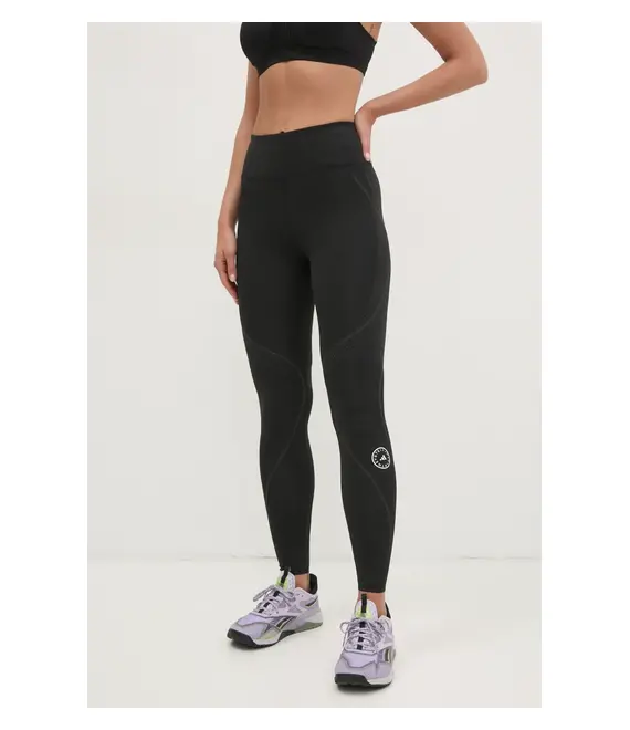 Κολάν προπόνησης adidas by Stella McCartney TruePace χρώμα: μαύρο, JF3798