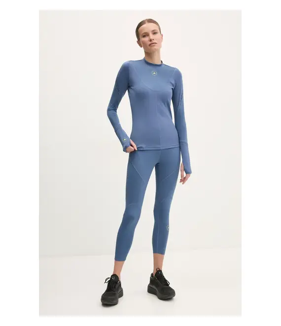 Κολάν προπόνησης adidas by Stella McCartney TruePurpose χρώμα: μπλε, JJ0147