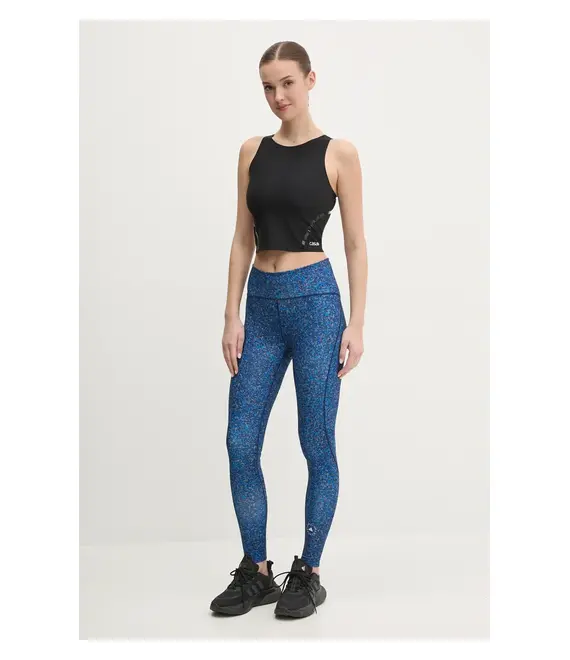Κολάν adidas by Stella McCartney TruePurpose Optime χρώμα: ναυτικό μπλε, JF8483