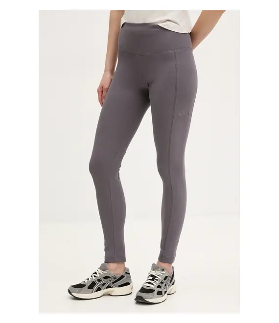 Κολάν adidas ALL SZN RIB χρώμα: μοβ, JJ1248