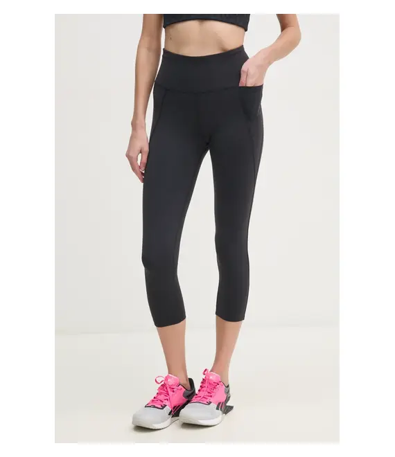 Κολάν προπόνησης Reebok LUX Collection χρώμα: μαύρο, 100221287