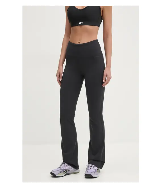Κολάν προπόνησης Reebok LUX Collection χρώμα: μαύρο, 100221288