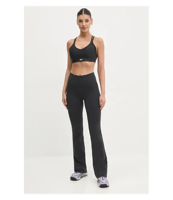 Κολάν προπόνησης Reebok LUX Collection χρώμα: μαύρο, 100221288