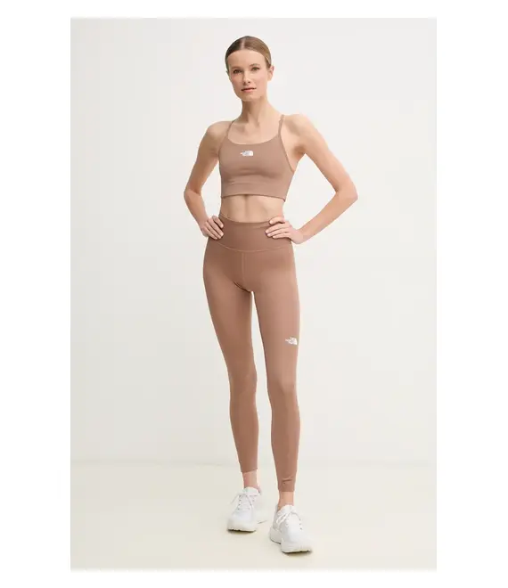Αθλητικό κολάν The North Face Flex χρώμα: καφέ, NF0A8BRY6IH1