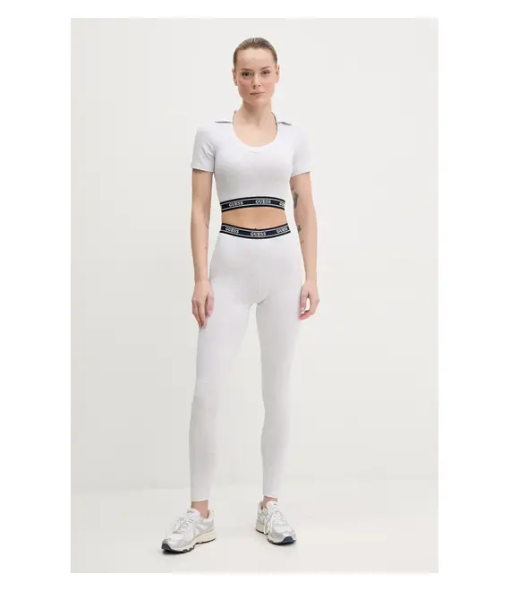 Κολάν Guess ALINE χρώμα: γκρι, V5GB04 KCSA2