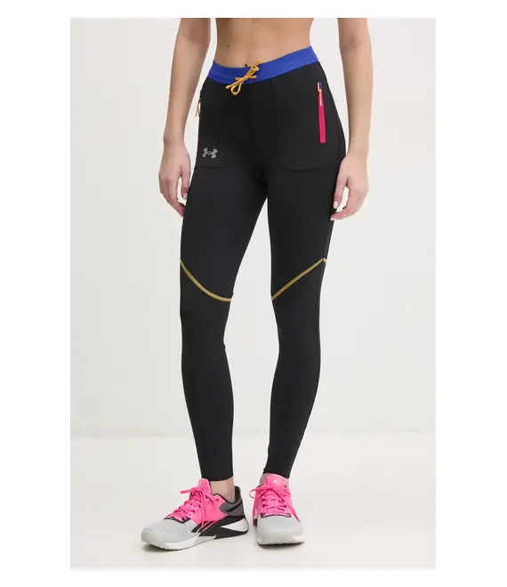 Αθλητικό κολάν Under Armour Trail Run χρώμα: μαύρο, 1386348