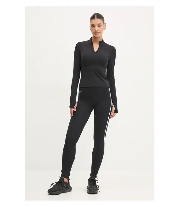 Κολάν προπόνησης Under Armour Motion Piped χρώμα: μαύρο, 1389793