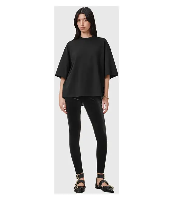 Κολάν AllSaints CORA χρώμα: μαύρο, W006TZ