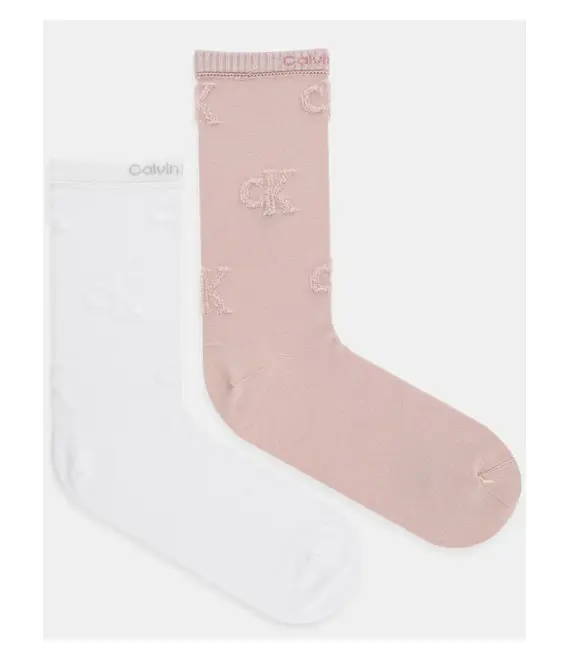 Κάλτσες Calvin Klein Jeans χρώμα: ροζ, 701235869