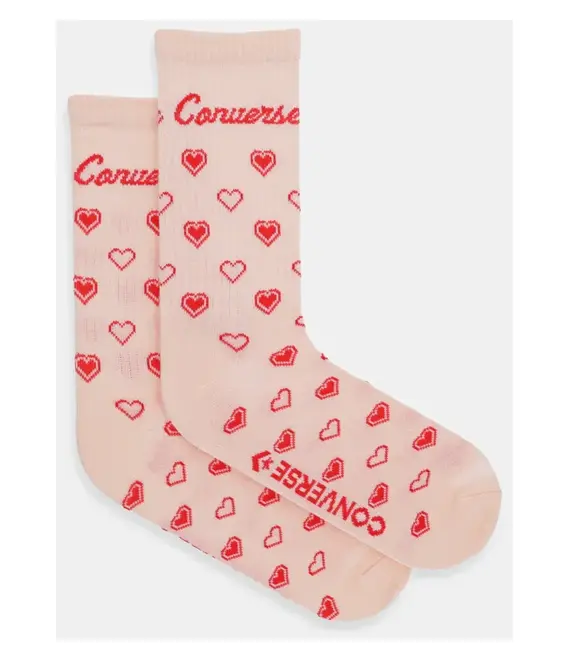 Κάλτσες Converse χρώμα: πορτοκαλί, E1349P-1001