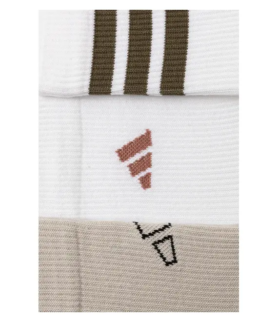 Κάλτσες adidas LOGO PACK 3PP 3-pack χρώμα: άσπρο, JD5830