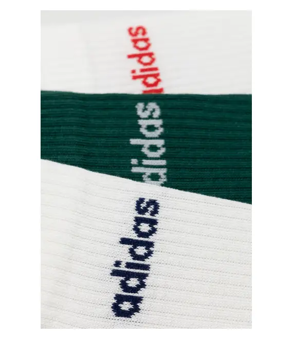 Κάλτσες adidas Essentials 3-pack χρώμα: πράσινο, JG3697