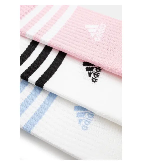 Κάλτσες adidas Essentials 3-pack χρώμα: άσπρο, JG5853