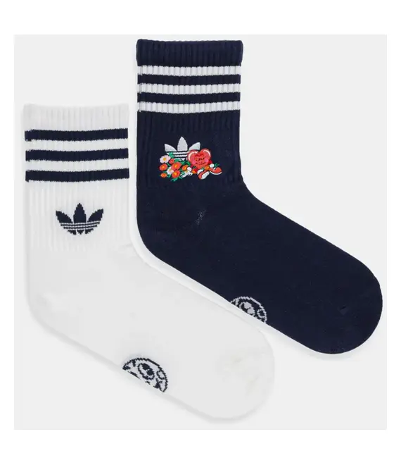Κάλτσες adidas Originals Nelson χρώμα: άσπρο, JC8634