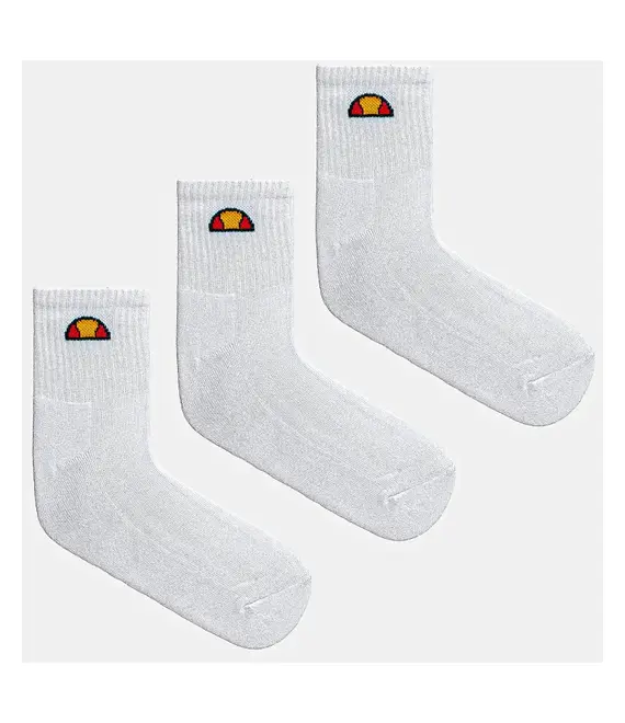 Κάλτσες Ellesse 3-pack χρώμα: άσπρο, SBMA2302