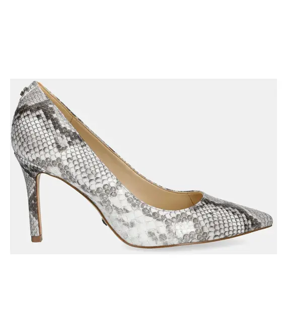 Γόβες Guess DABBEY4 χρώμα: γκρι, FLPDB4 ELE08