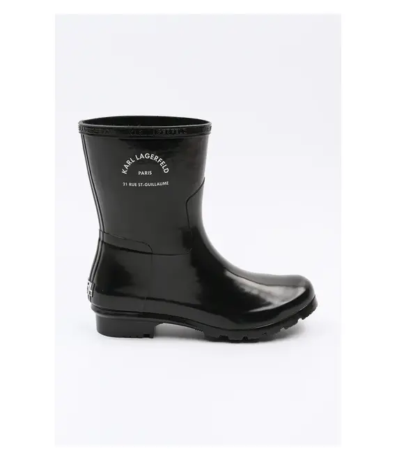 Γαλότσες Karl Lagerfeld KALOSH χρώμα: μαύρο, KL47075S