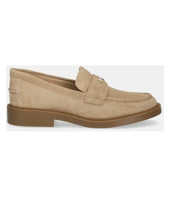 Μοκασίνια σουέτ MICHAEL Michael Kors Eden χρώμα: μπεζ, 40R5EDMS1S.297