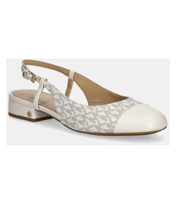 Μπαλαρίνες MICHAEL Michael Kors Perla χρώμα: μπεζ, 40R4PLFP1B.150