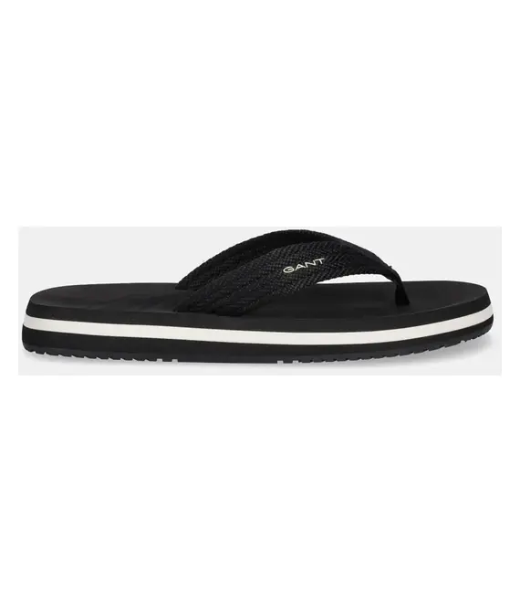 Σαγιονάρες Gant Sunheaven χρώμα: μαύρο, 30599909.G00