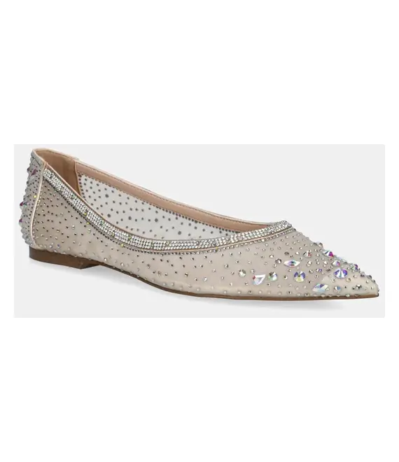 Μπαλαρίνες Steve Madden Charise χρώμα: μπεζ, SM11003672