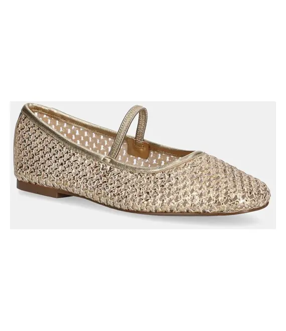Μπαλαρίνες Steve Madden Majorca χρώμα: χρυσαφί, SM11003686