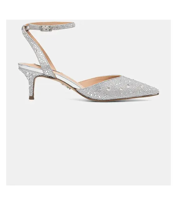 Γόβες Steve Madden Kittie-R χρώμα: ασημί, SM11003690