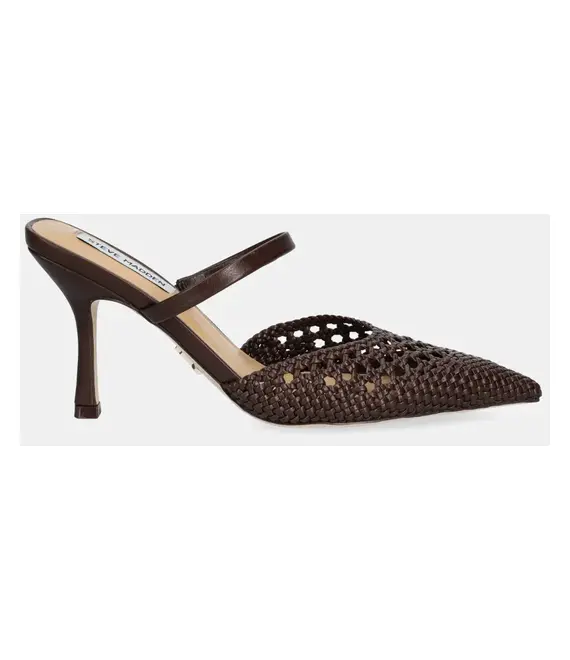 Γόβες Steve Madden Brinley χρώμα: καφέ, SM11003704
