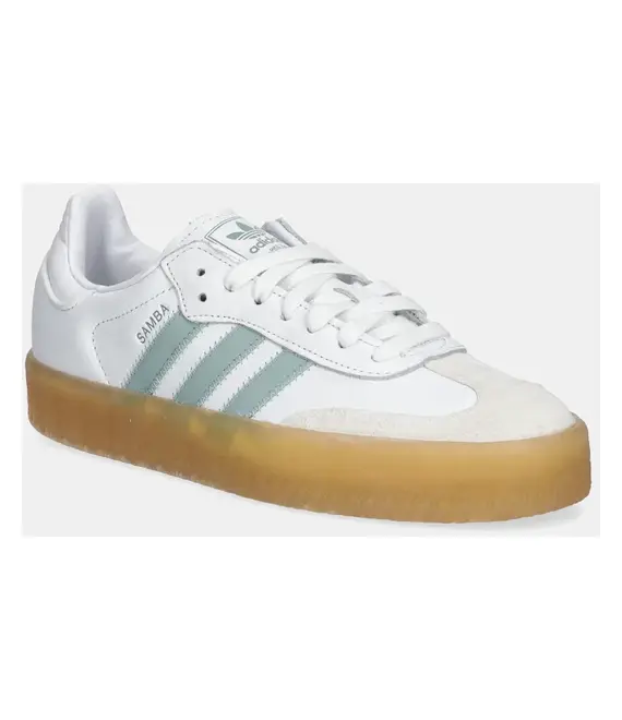 Δερμάτινα αθλητικά παπούτσια adidas Originals Sambae χρώμα: άσπρο, JP5609
