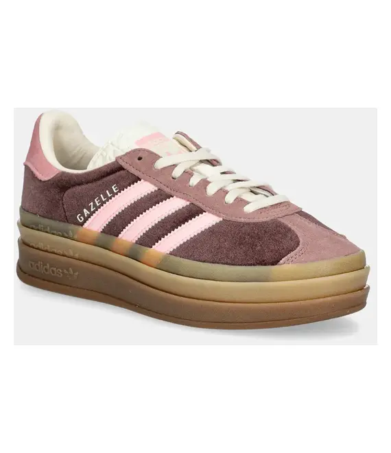 Αθλητικά adidas Originals Gazelle Bold χρώμα: μπορντό, JQ5143