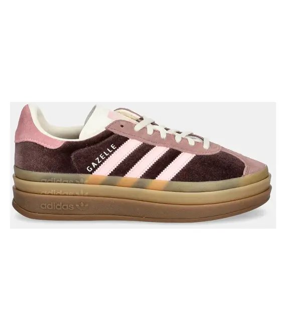 Αθλητικά adidas Originals Gazelle Bold χρώμα: μπορντό, JQ5143