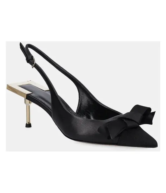 Γόβες Elisabetta Franchi χρώμα: μαύρο, SA05L51E2