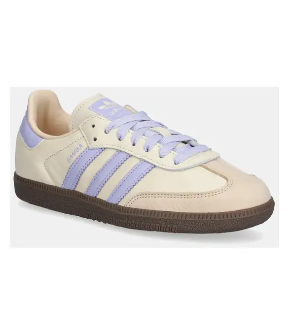 Αθλητικά adidas Originals Samba OG W χρώμα: μπεζ, JI2678