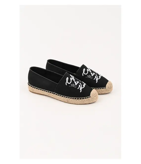 Εσπαντρίγιες Karl Lagerfeld KAMINI DUO χρώμα: μαύρο, KL81125