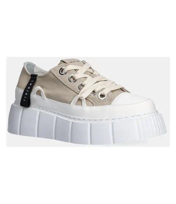 Πάνινα παπούτσια Inuikii Matilda Canvas Low χρώμα: μπεζ, 1001.001.0012.030 / 30102-025 Πάνινα παπούτσια Inuikii Matilda Canvas Low χρώμα: μπεζ, 1001.001.0012.030 / 30102-025