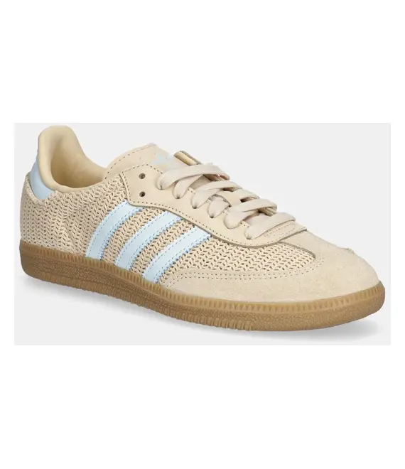 Αθλητικά adidas Originals Samba OG χρώμα: μπεζ, JR8168