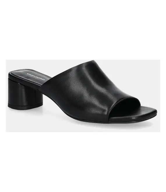 Δερμάτινα mules Vagabond Shoemakers PIPER γυναικείες, χρώμα: μαύρο, 5921-201-20