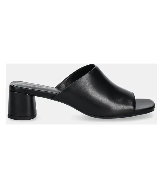 Δερμάτινα mules Vagabond Shoemakers PIPER γυναικείες, χρώμα: μαύρο, 5921-201-20