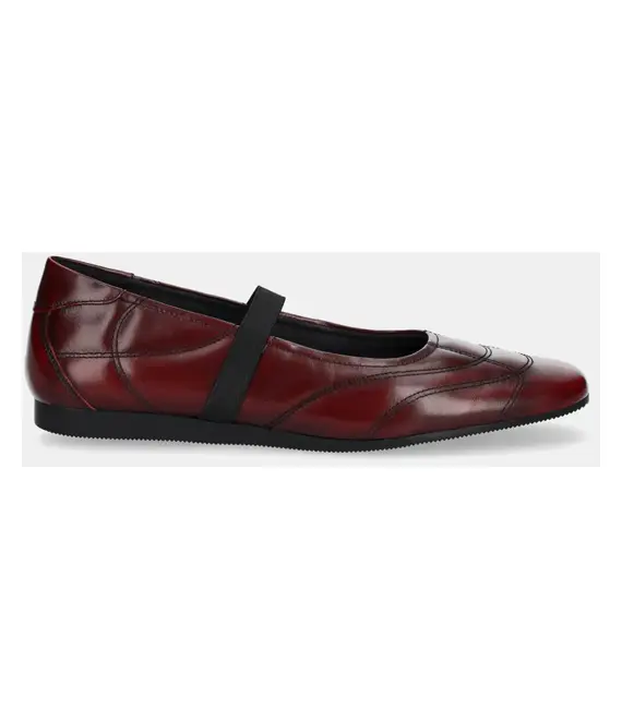 Δερμάτινες μπαλαρίνες Vagabond Shoemakers 5925-518-47 χρώμα: μπορντό, 5925-518-47