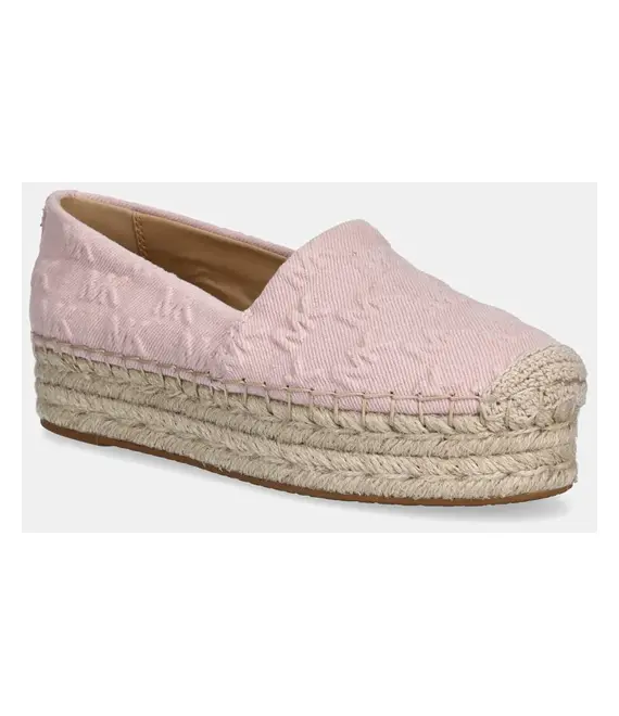 Εσπαντρίγιες MICHAEL Michael Kors Lynn χρώμα: ροζ, 40S5LYFP3D.653