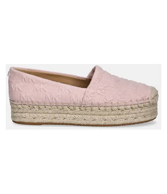 Εσπαντρίγιες MICHAEL Michael Kors Lynn χρώμα: ροζ, 40S5LYFP3D.653